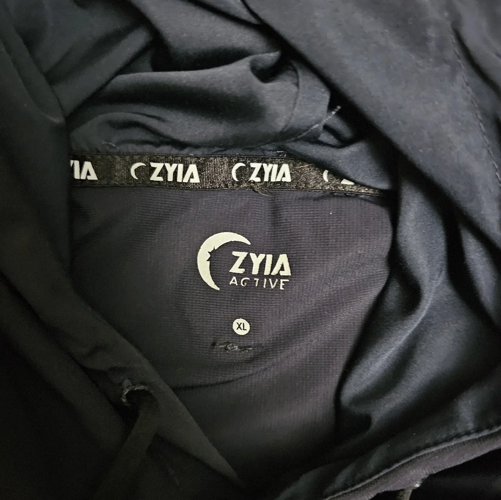 ZYIA Mens Navy Sahara Drawstring Hoodie XL